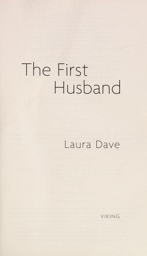 First Husband book cover